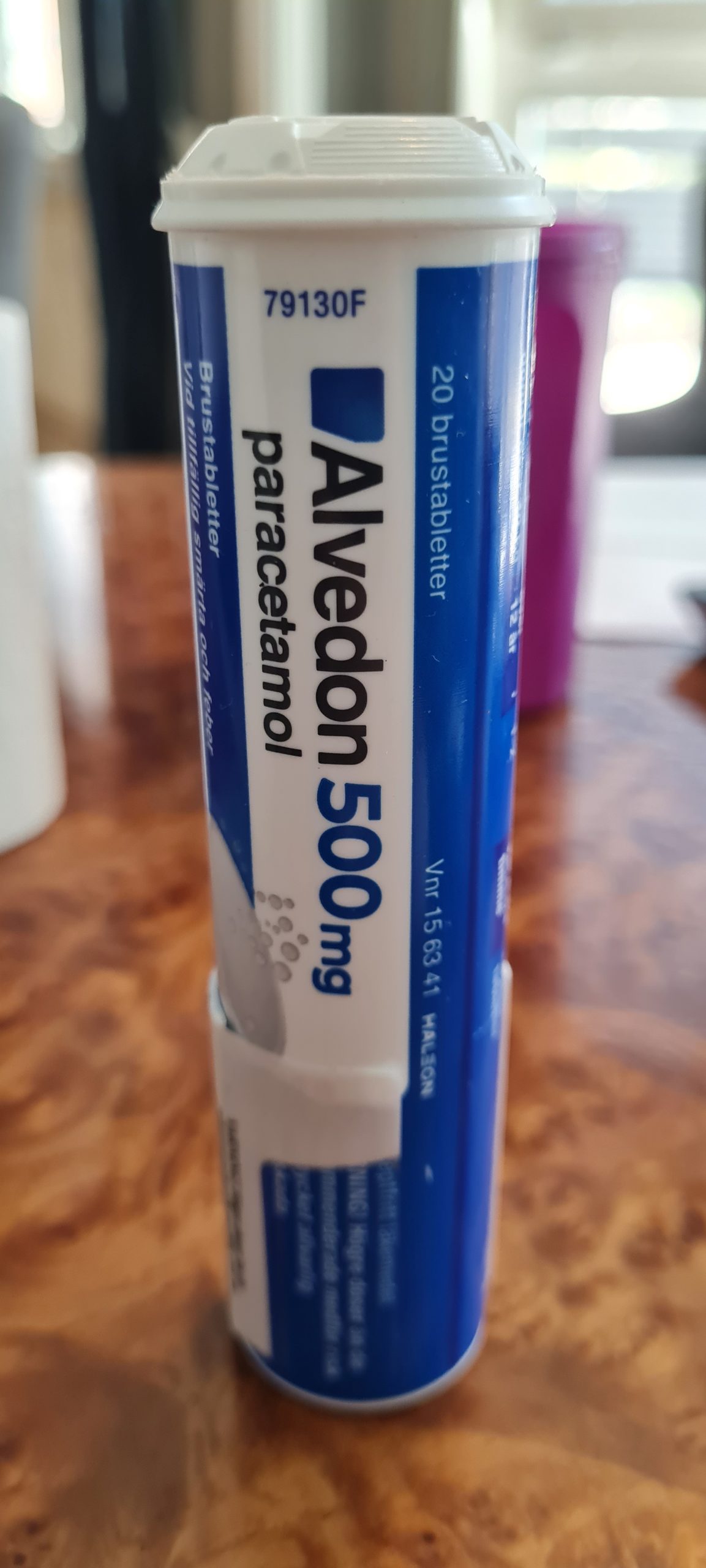 Kan man använda vanliga Alvedon brustabletter under en graviditet?