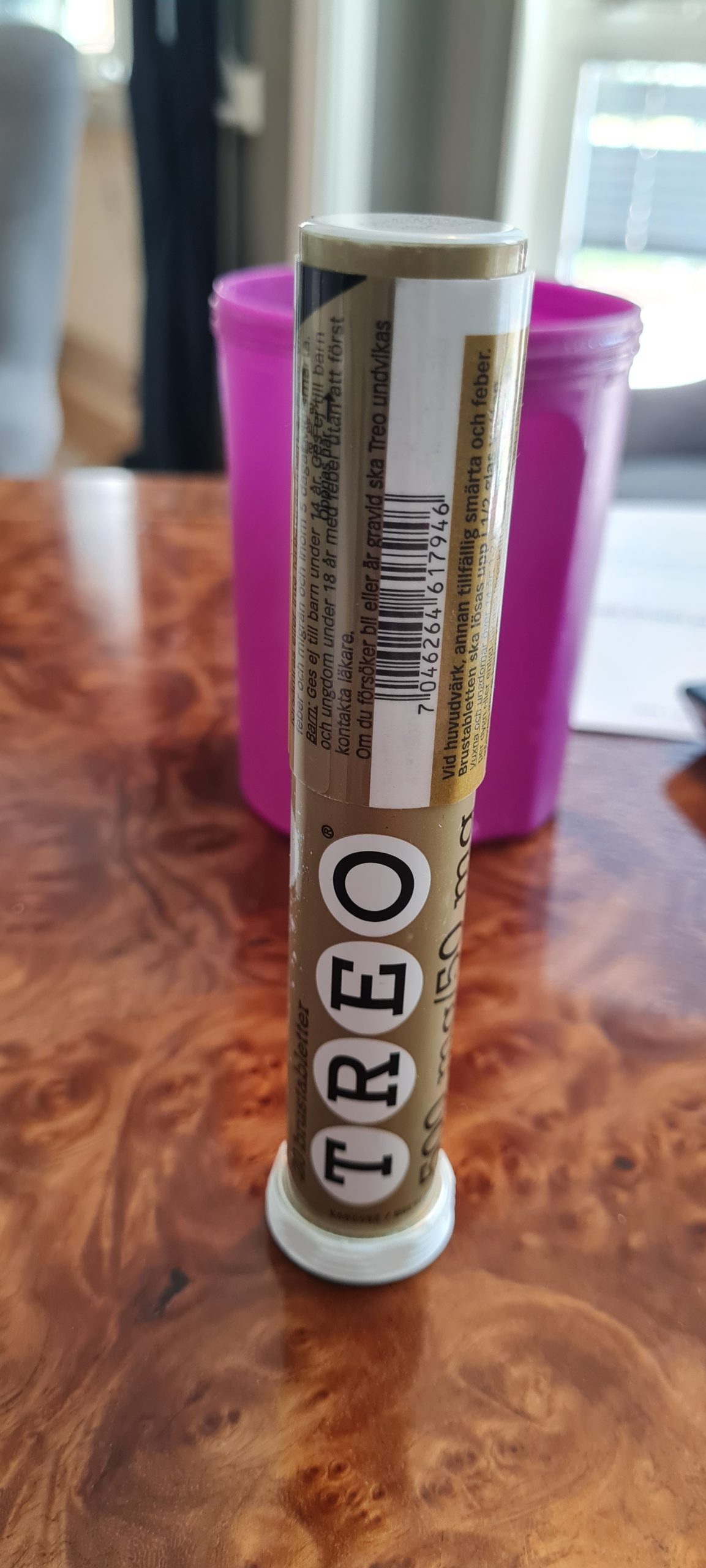 Kan man få missfall av treo?